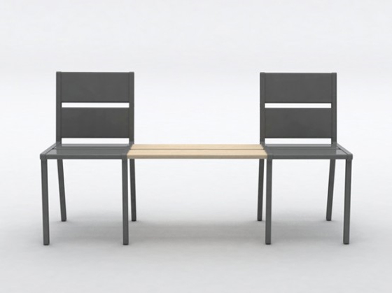 Black Chairs Color – by Aïssa Logerot