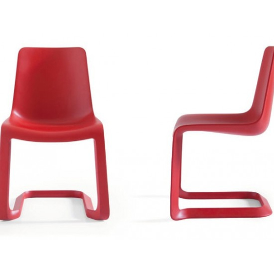 Furniture Chairs Red Colour by Pianca