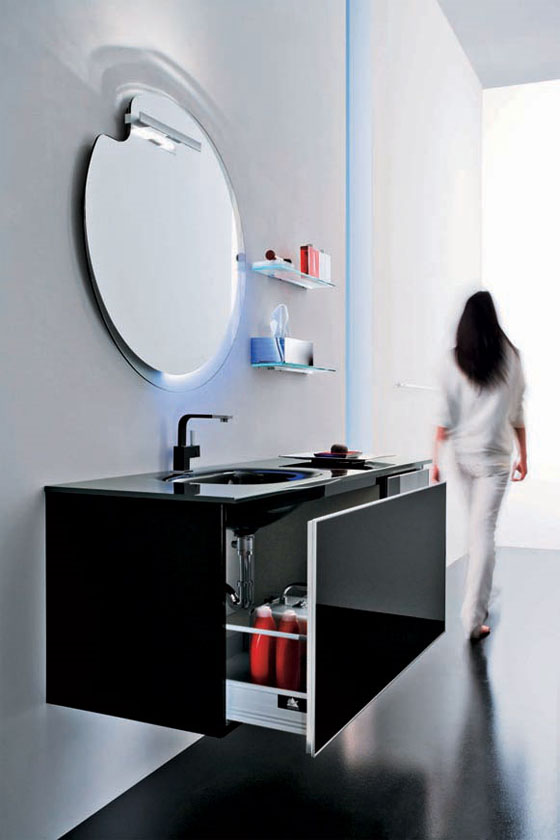 Interior Design BlackGlass Furniture By Stemik
