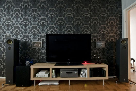 Living Room with a Motif