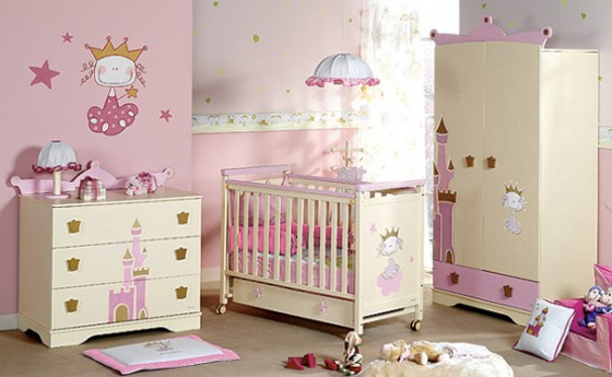 Baby Room with Beatiful Cabinets Furniture from Mikuna
