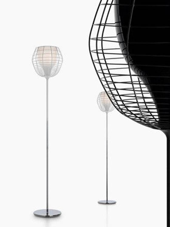 Cage Floor Lamp Design