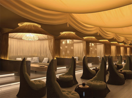 Interior Design of Sultan Lounge by Dupoux Design