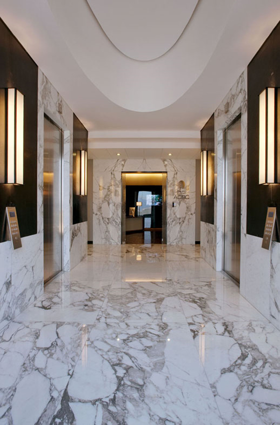 Luxury Office Space with Wall Drawings