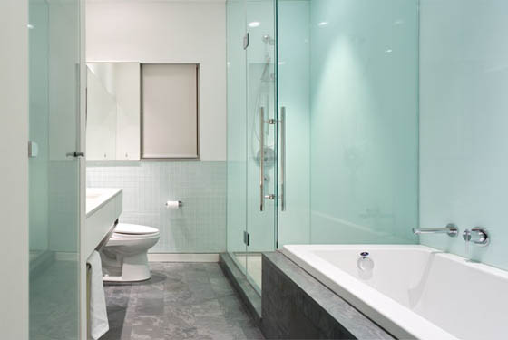 Modern Bathroom The Loft Walmer Residential in Toronto by Dubbeldam Architects