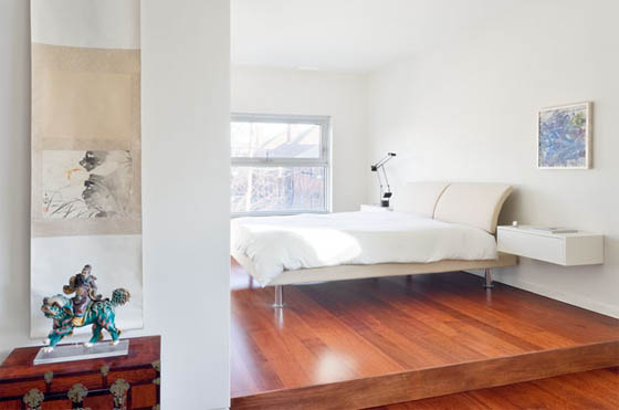 Modern Bedroom Idea The Loft Walmer Residential in Toronto by Dubbeldam Architects