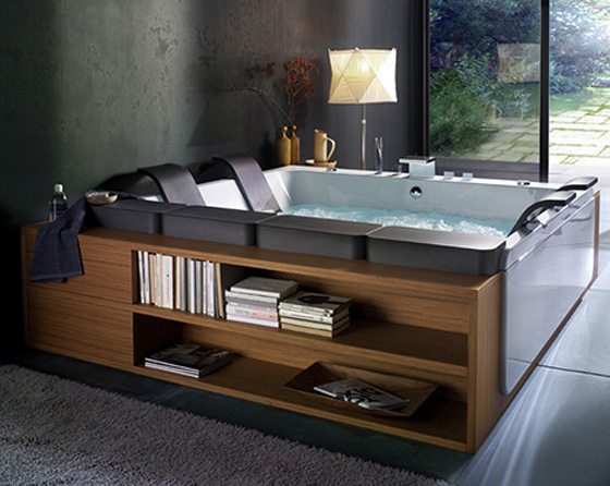 Bath Furniture and Bookcase by Blubleu