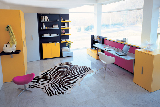 Bed and Wofking Desk Furniture from Clei