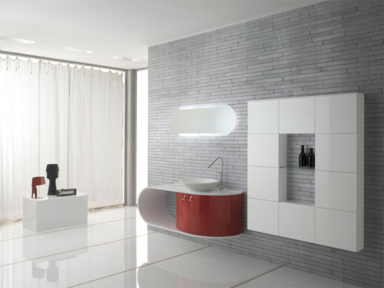 Elegant Bathroom Furniture Design Sets by Foster