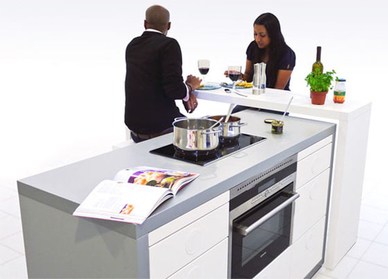 Kitchen Room with Elegant Style from Malin Kalesse