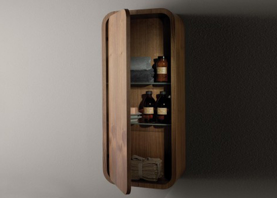Contemporary Bathroom Design with Cabinets Furniture from TOTO Wood Cabinets Furniture from TOTO