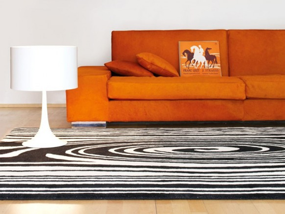 Soft Textured Carpet Design from Dhesja Zebra Texture Carpet Design from Dhesja