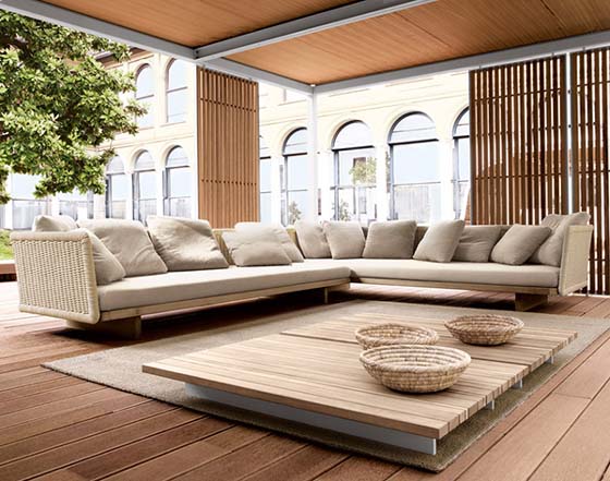 Amazing Outdoor Interior Design by Paola Lenti