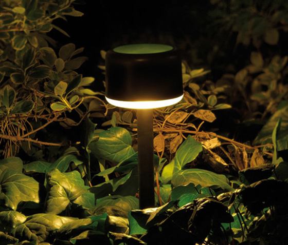 Beauty Lamps Design For Light Garden with Green Color