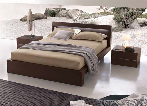 Modern Contemporary Bedroom Design with Lamp Furniture