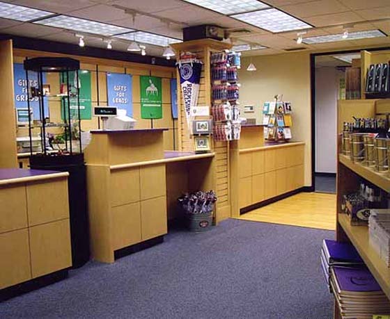 Store Interior Design in The Blanche Walker Burpee Center