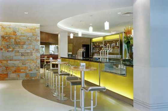 Modern Contemporary Hilton London Canary Wharf by Jestico + Whiles