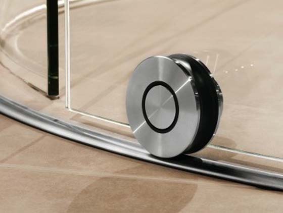 Bathroom furniture with an Oval Shape from MWe 2