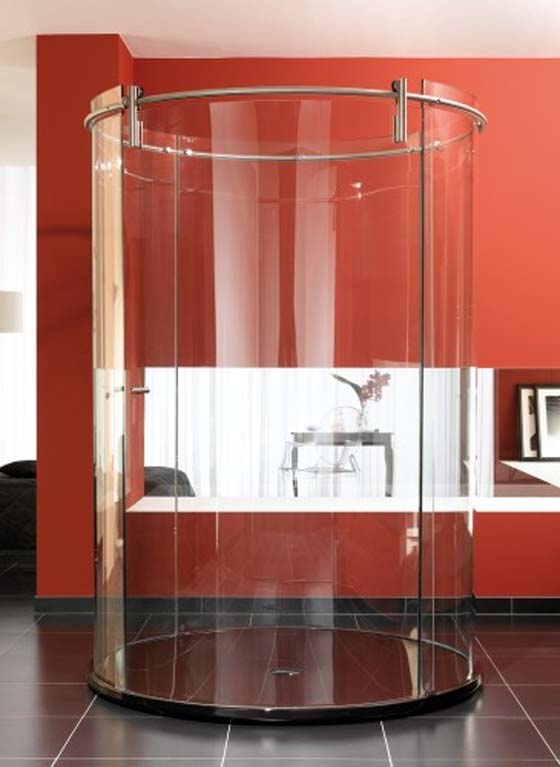 Bathroom with an Oval Shape from MWe 1