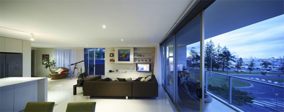 Living Room Interior Design with Sofa by BDA Architecture