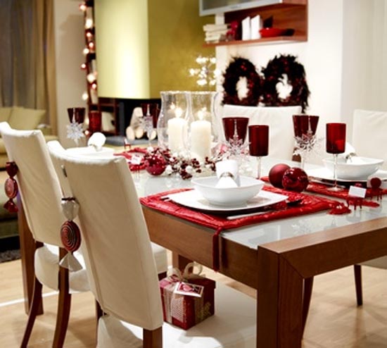 Beautiful Christmas Dining & Tabletop Decorating Beautiful Christmas Dining & Tabletop Decorating 6