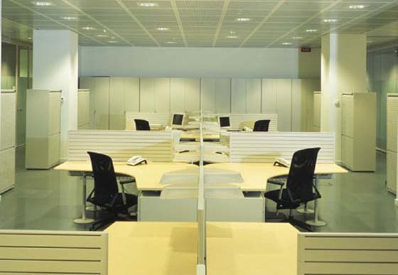Contemporary Stylish Office Interior Design Decoration from Michele De Lucchi