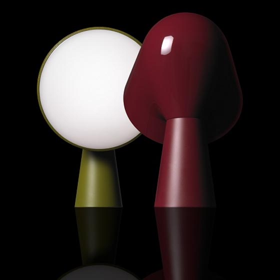 Lamp Table Made of with Aluminum Base and Polycarbonate Projector by Ionna Vautrin Binic Table Lamp
