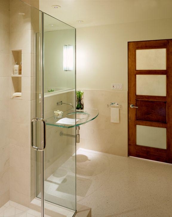 Modern Bathroom inThe Enclave by Jamie Herzlinger