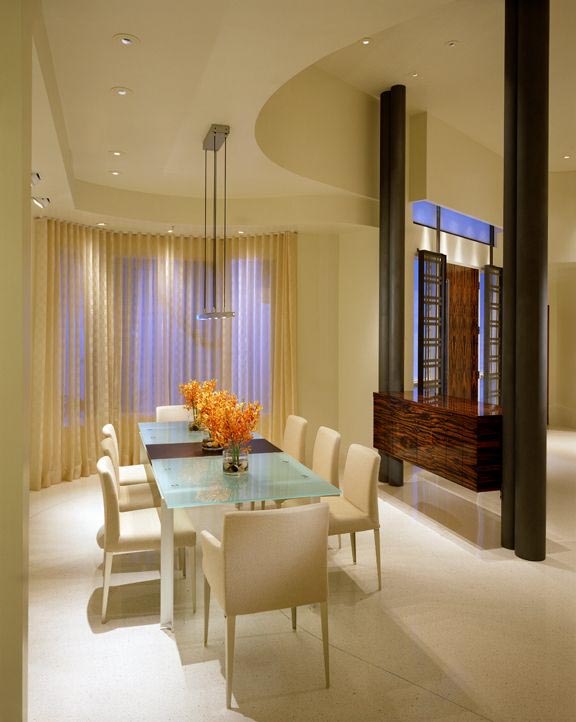 Modern Dining Table inThe Enclave by Jamie Herzlinger