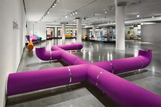 Modern Seating Design for Public Space by Harry Allen