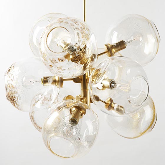Bubble Series of Lighting Fixtures by Lindsey Adelman