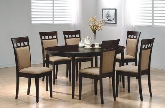 Dining Table Sets made Constructed of Solid Hardwoods