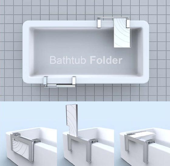 Accessory Bathtub Folder by Jihoon Shin