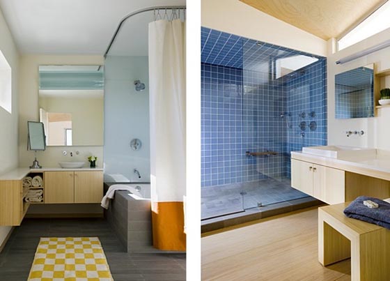 Bathroom Interior Design with Beautiful Natural Scenery