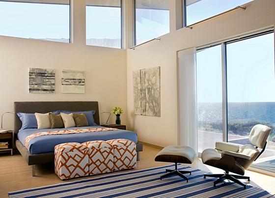 Bedroom Interior Design with Beautiful Natural Scenery