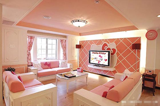 Hello Kitty Living Room in Taiwan