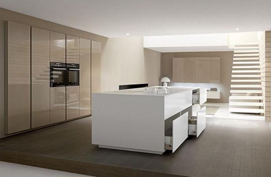 Contemporary Kitchen by Comprex One Kitchen Island