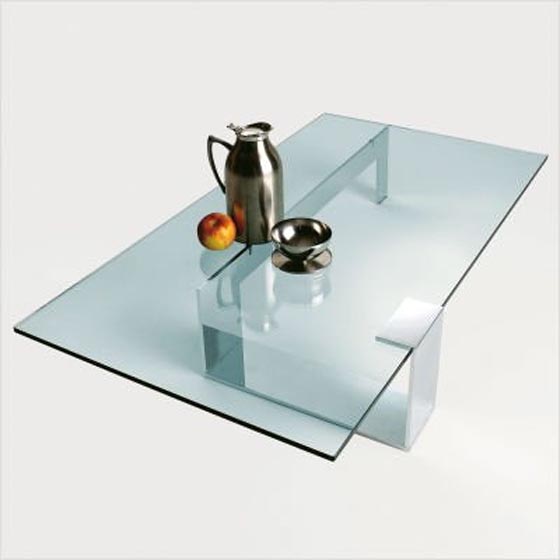 Glass Coffee Table by Tonelli