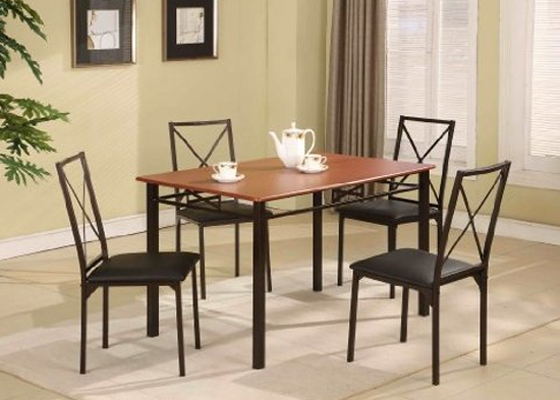 Minimalist Dining Table and 4 Chairs by 2K Furniture Designs