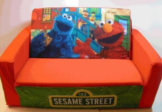 A Pictorial Motifs Sofa