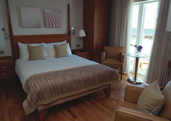 Bedroom Interior of L’Horizon Hotel