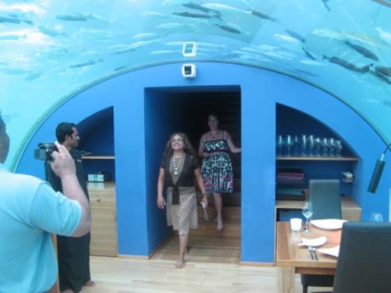 Ithaa Restaurant in the Maldives Rangalifinolh