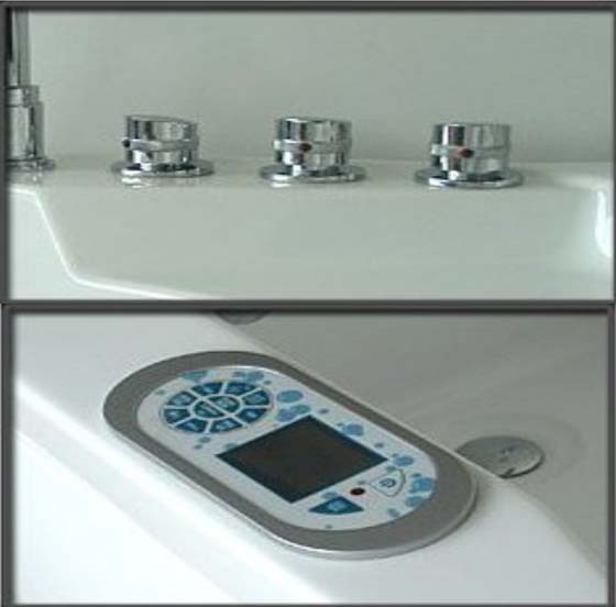 High Technology of Luxury Massage Bathtub Model U272 by Aquapeutics Massage Bathtub Model by Aquapeutics