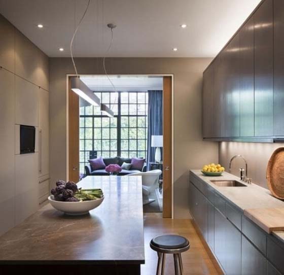 Beautiful Interior of Townhouse In New York