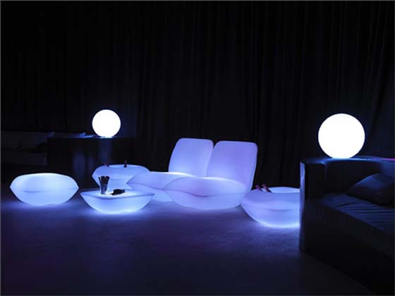 Furniture Give Light in Dark Room by Vondom