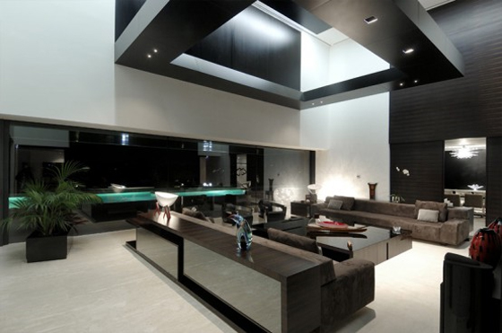 Luxury Living Room in Spain by A Cero