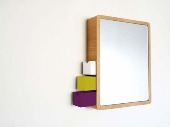 Bathroom Accessories of Versatile Mirror