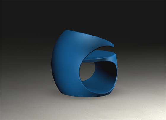 Blue Chair by Di Marzio Design