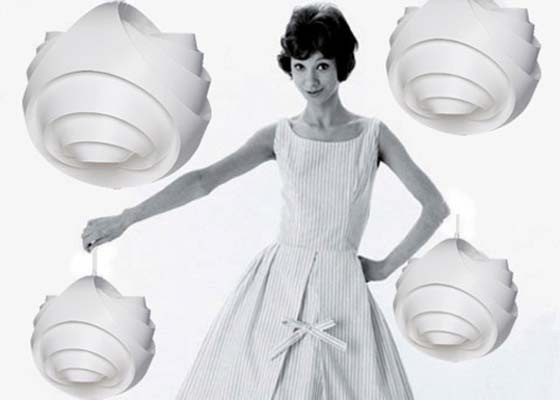 Roses Lamp by Poul Christiansen
